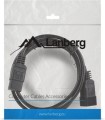 Lanberg IEC 320 C19 - C20, 1.8m, czarny
