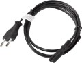 Lanberg radiowy CEE 7/16 - IEC 320 C7, 1.8m, czarny