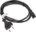 Lanberg radiowy CEE 7/16 - IEC 320 C7, 1.8m, czarny