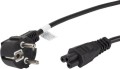 Lanberg IEC 7/7 - IEC 320 C5, 1.8m, czarny