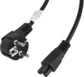 Lanberg IEC 7/7 - IEC 320 C5, 3m, czarny