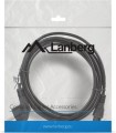 Lanberg IEC 7/7 - IEC 320 C5, 3m, czarny