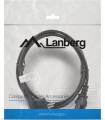 Lanberg CEE 7/7 - IEC 320 C13, 1.8m, czarny