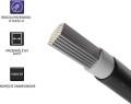 Qoltec Kabel solarny fotowoltaiczny | 4mm2 | 100m | Czarny