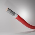 Qoltec Kabel solarny fotowoltaiczny | 4mm2 | 100m | Czerwony