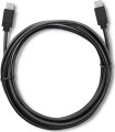 Qoltec USB-C - USB-C 3 m Czarny