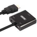 Unitek HDMI Micro - HDMI HDMI - D-Sub (VGA) + Jack 3.5mm HDMI Mini - HDMI czarny