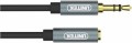 Unitek Jack 3.5mm - Jack 3.5mm 1m srebrny