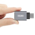 Unitek USB-C - USB Srebrny
