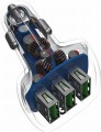 Green Cell PowerRide 3x USB-A 3 A