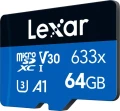Lexar 633x MicroSDXC 64 GB Class 10 UHS-I/U3 A1 V30