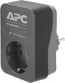 APC Essential SurgeArrest przeciwprzepięciowa 1 gniazdo czarna