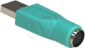 Akyga AK-AD-14 USB - PS/2 Zielony