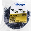 Akyga AK-HD-100P HDMI - HDMI 10m srebrny