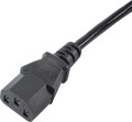 Akyga AK-PC-03A, 1.8m, czarny