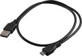 Akyga AK-USB-05 USB-A - microUSB 0.6 m Czarny