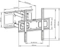 Art Uchwyt ścienny AR-70 23'' - 55''