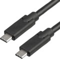 Akyga AK-USB-25 USB-C - USB-C 1 m Czarny