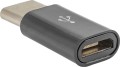 Akyga AK-AD-46 USB-C - microUSB Czarny