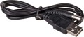 Akyga AK-DC-01 USB-A - DC 5.5 x 2.1 mm 0.8 m Czarny