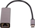 Akyga AK-AD-65 USB-C - RJ45 Szary