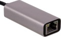 Akyga AK-AD-65 USB-C - RJ45 Szary