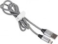 Tracer USB-A - USB-C 1 m Srebrny