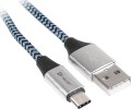 Tracer USB-A - USB-C 1 m Niebieski