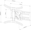 Art Uchwyt ścienny AR-71 23'' - 55''