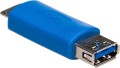 Akyga microUSB 3.0 - USB Niebieski