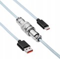 Akyga USB-A - USB-C 3 m Biały