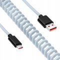 Akyga USB-A - USB-C 3 m Biały