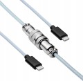 Akyga USB-C - USB-C 3 m Biały
