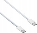 Akyga USB-C - USB-C 1 m Biały
