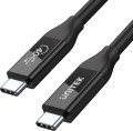 Unitek C14100BK-0.8M USB-C - USB-C 0.8 m Czarny