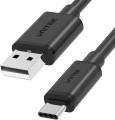 Unitek Y-C480BK USB-A - USB-C 0.25 m Czarny