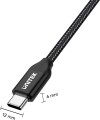 Unitek C14059BK USB-C - USB-C 2 m Czarny