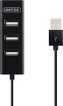 Unitek Y-2140 BLACK 4x USB-A 2.0