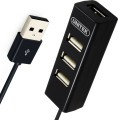 Unitek Y-2140 BLACK 4x USB-A 2.0