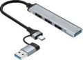 Tracer TRAPOD47499, USB Type-C do USB-A, 4x USB-A
