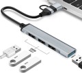 Tracer TRAPOD47499, USB Type-C do USB-A, 4x USB-A
