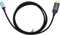 I-TEC USB-C - DisplayPort 1.5 m Czarno-srebrny