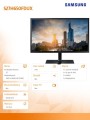 Monitor 27 cali Samsung S27H650FDUX LS27H650FDUXEN