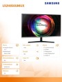 Monitor 32 cale Samsung U32H850UMUX LU32H850UMUXEN