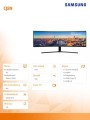 Monitor 49 cali Samsung C49J890DKU Super Ultra-Wide LC49J890DKUXEN