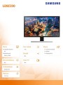 Monitor 28 cali Samsung U28E590 4K LU28E590DS/EN