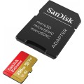 SanDisk Karta pamięci Extreme microSDXC 256GB 160/90 MB/s A2 V30 U3