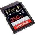 SanDisk Karta pamięci Extreme Pro SDXC 256GB 170/90 MB/s V30 UHS-I U3