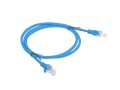 Kabel sieciowy Lan Rj45 Patchcord KAT.6 UTP 1,5M NIEBIESKI