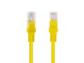 Kabel sieciowy Lan Rj45 Patchcord KAT.6 UTP 0,25M ŻÓŁTY